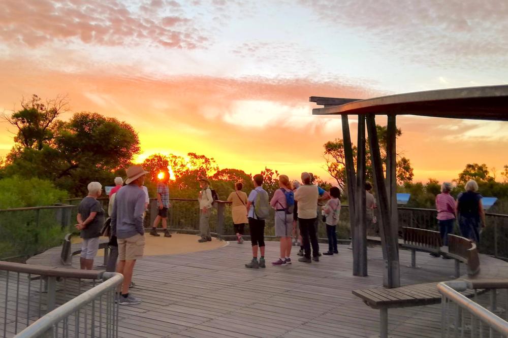 Reabold Hill sunset Reabold Hill sunset