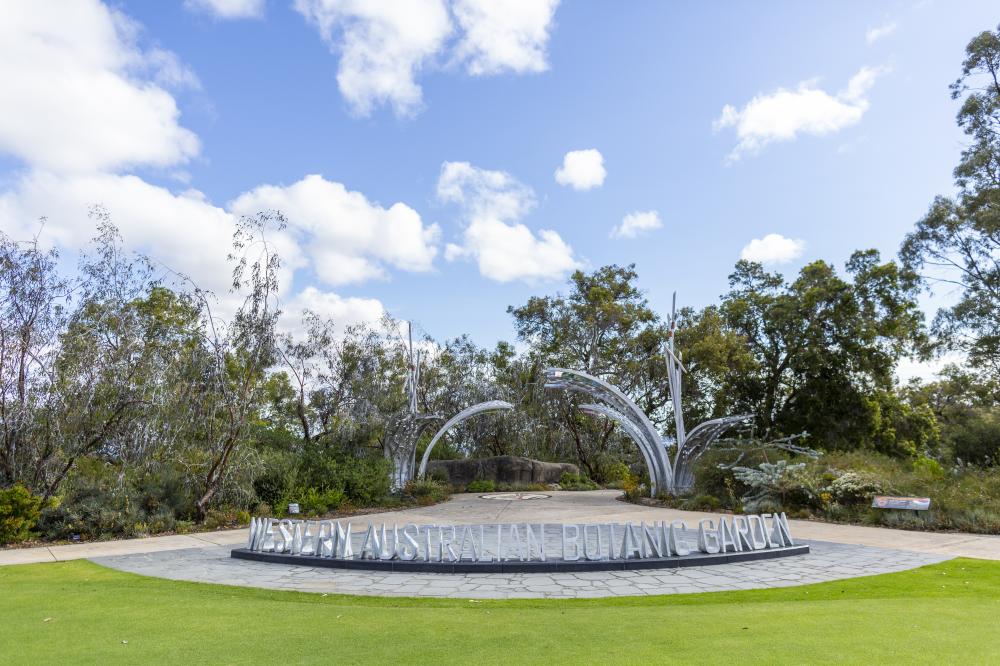 Western Australian Botanic Garden entrance Western Australian Botanic Garden entrance