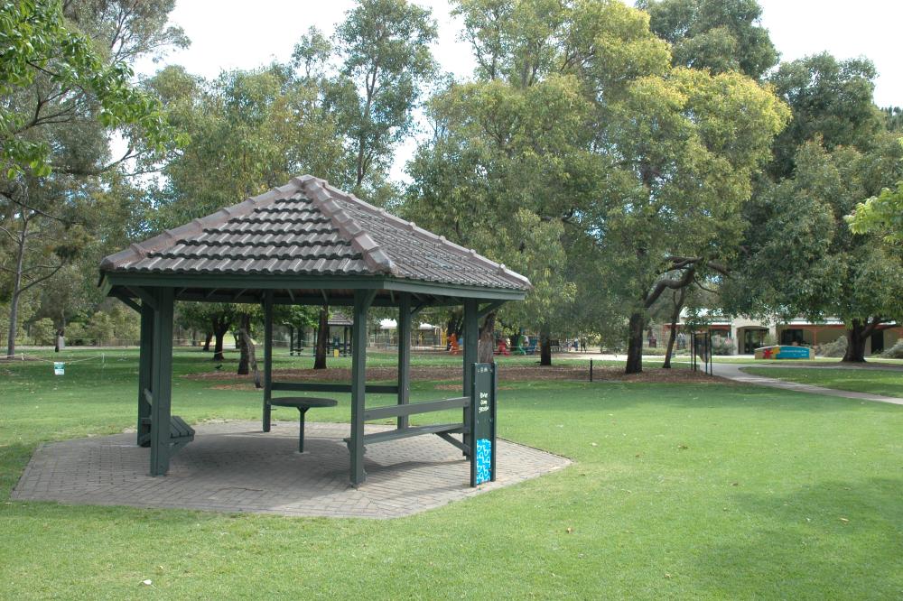 River Gum Gazebo River Gum Gazebo is a small shelter in Poolgarla Family Area