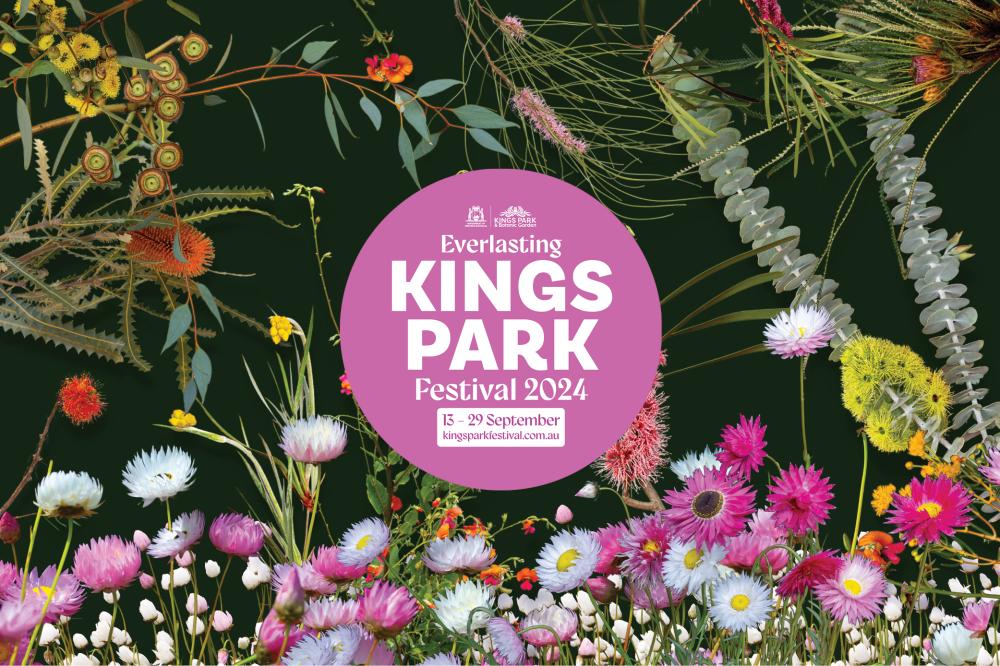 Everlasting Kings Park Festival 2024 graphic