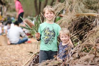 Kids in Rio Tinto Naturescape