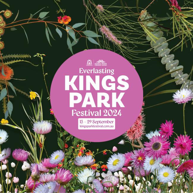 Everlasting Kings Park Festival 2024 graphic